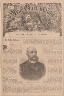 Neue Gartenlaube : Beilage zum „Danziger Courier”. 1899, № 2 ([15 Januar])