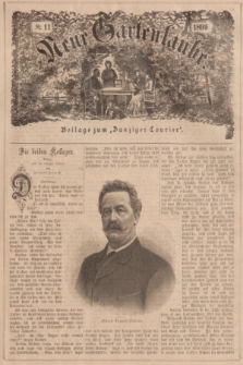 Neue Gartenlaube : Beilage zum „Danziger Courier”. 1899, № 11 ([19 März])