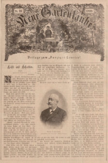Neue Gartenlaube : Beilage zum „Danziger Courier”. 1899, № 16 ([23 April])