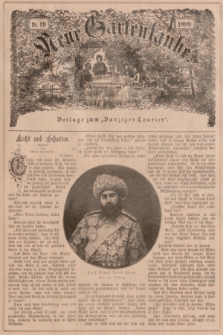 Neue Gartenlaube : Beilage zum „Danziger Courier”. 1899, № 19 ([14 Mai])