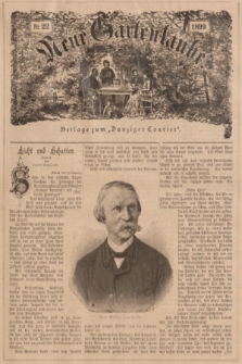 Neue Gartenlaube : Beilage zum „Danziger Courier”. 1899, № 22 ([4 Juni])