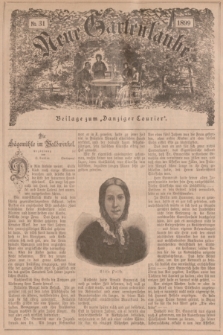 Neue Gartenlaube : Beilage zum „Danziger Courier”. 1899, № 31 ([1 Oktober])