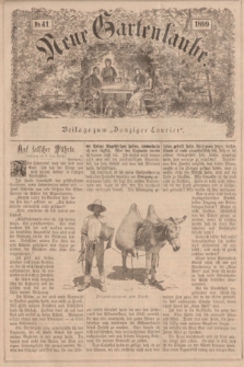 Neue Gartenlaube : Beilage zum „Danziger Courier”. 1899, № 41 ([15 Oktober])