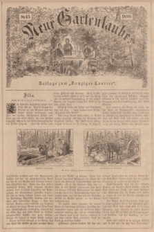 Neue Gartenlaube : Beilage zum „Danziger Courier”. 1899, № 45 ([12 November])