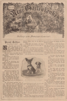 Neue Gartenlaube : Beilage zum „Danziger Courier”. 1900, № 13 ([1 April])