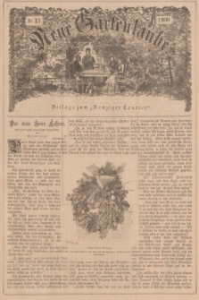 Neue Gartenlaube : Beilage zum „Danziger Courier”. 1900, № 15 ([15 April])
