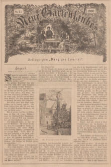 Neue Gartenlaube : Beilage zum „Danziger Courier”. 1900, № 21 ([27 Mai])