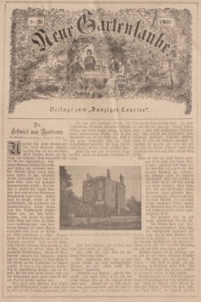 Neue Gartenlaube : Beilage zum „Danziger Courier”. 1900, № 26 ([1 Juli])