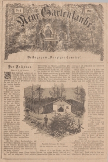 Neue Gartenlaube : Beilage zum „Danziger Courier”. 1901, № 1 ([6 Januar])