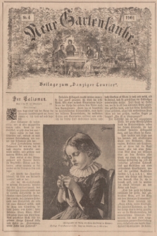 Neue Gartenlaube : Beilage zum „Danziger Courier”. 1901, № 4 ([27 Januar])