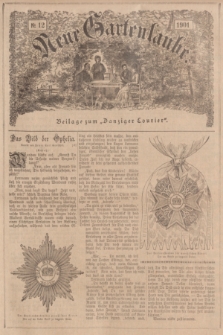 Neue Gartenlaube : Beilage zum „Danziger Courier”. 1901, № 12 ([24 März])