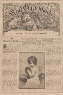 Neue Gartenlaube : Beilage zum „Danziger Courier”. 1901, № 14 ([7 April])
