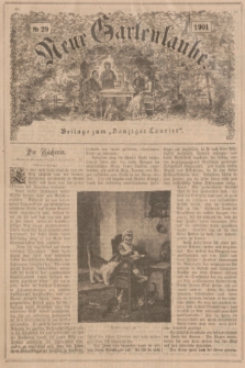 Neue Gartenlaube : Beilage zum „Danziger Courier”. 1901, № 29 ([21 Juli])