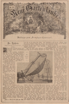 Neue Gartenlaube : Beilage zum „Danziger Courier”. 1901, № 33 ([18 August])