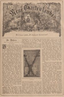 Neue Gartenlaube : Beilage zum „Danziger Courier”. 1901, № 35 ([1 September])