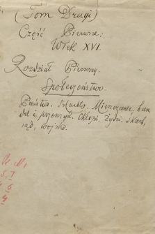 „Dzieje kultury polskiej”. Wol. 3, T. 2, cz. 1 : wiek XVI