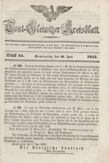 Tost-Gleiwitzer Kreisblatt. Jg.[10], Stück 24 (10 Juni 1852)