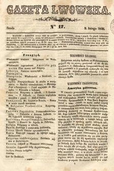 Gazeta Lwowska. 1848, nr 17