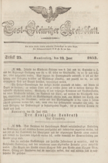 Tost-Gleiwitzer Kreisblatt. Jg.[11], Stück 25 (23 Juni 1853)