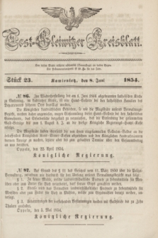 Tost-Gleiwitzer Kreisblatt. Jg.[12], Stück 23 (8 Juni 1854)