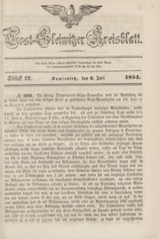 Tost-Gleiwitzer Kreisblatt. Jg.[12], Stück 27 (6 Juli 1854)