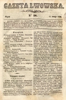 Gazeta Lwowska. 1848, nr 18