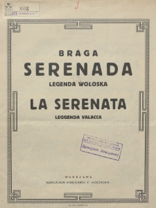 La Serenata : Leggenda Valacca