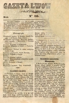 Gazeta Lwowska. 1848, nr 20