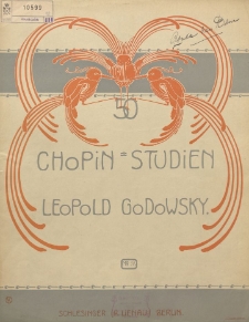 50 Etudes d'apres Fr. Chopin. 10, Op. 10 No. 5 Dritte Bearbeitung