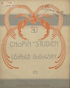 50 Etudes d'apres Fr. Chopin. 21, Op. 10 No. 11 Für die linke Hand allein