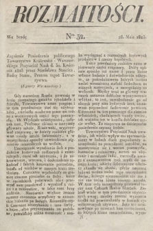 Rozmaitości : oddział literacki Gazety Lwowskiej. 1823, nr 32