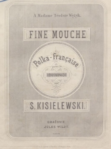 Fine mouche : polka-française pour le piano