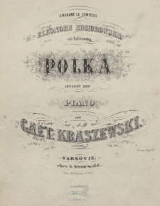 Polka : composé pour piano