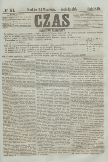 Czas. [R.2], № 174 (24 września 1849) + dod.