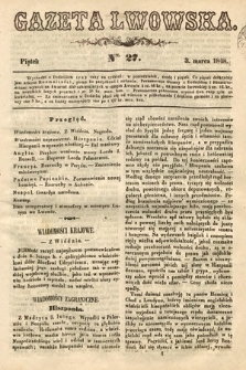 Gazeta Lwowska. 1848, nr 27