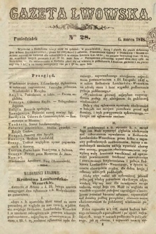 Gazeta Lwowska. 1848, nr 28