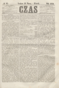 Czas. [R.3], № 65 (19 marca 1850)