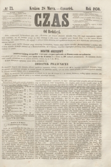 Czas. [R.3], № 73 (28 marca 1850)