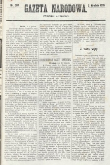 Gazeta Narodowa (wydanie wieczorne). 1870, nr 307