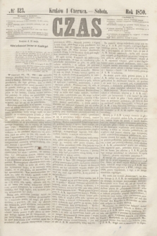 Czas. [R.3], № 123 (1 czerwca 1850)