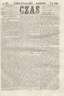 Czas. [R.3], № 237 (14 października 1850)