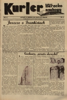 Kurjer Literacko-Naukowy. 1935, nr 21