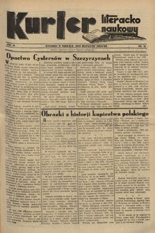 Kurjer Literacko-Naukowy. 1935, nr 25