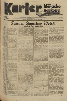 Kurjer Literacko-Naukowy. 1935, nr 26