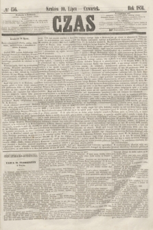 Czas. [R.4], № 156 (10 lipca 1851)