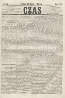 Czas. [R.4], № 172 (29 lipca 1851)