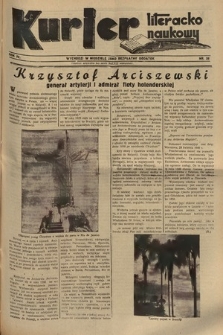 Kurjer Literacko-Naukowy. 1935, nr 28