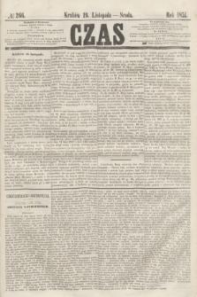 Czas. [R.4], № 266 (19 listopada 1851)