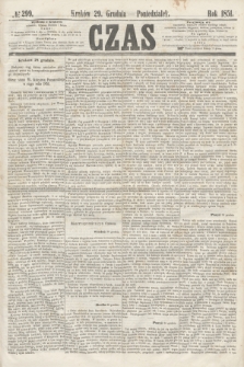 Czas. [R.4], № 299 (29 grudnia 1851)