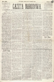 Gazeta Narodowa. 1870, nr 322